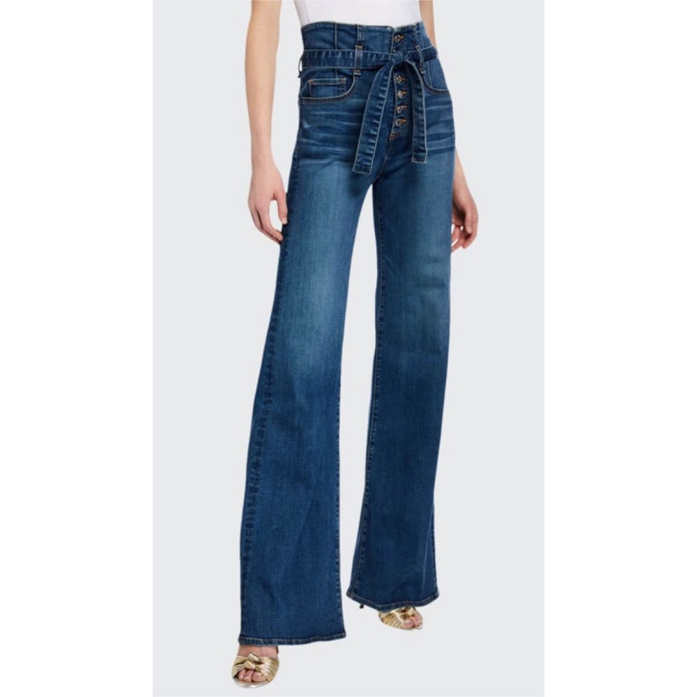 Veronica Beard Rosanna Corset Jeans